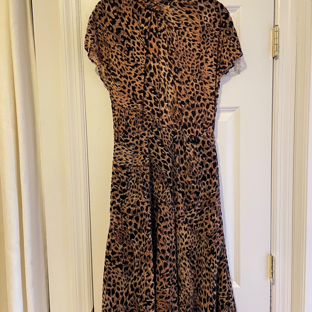 Reiss Animal Print Dress